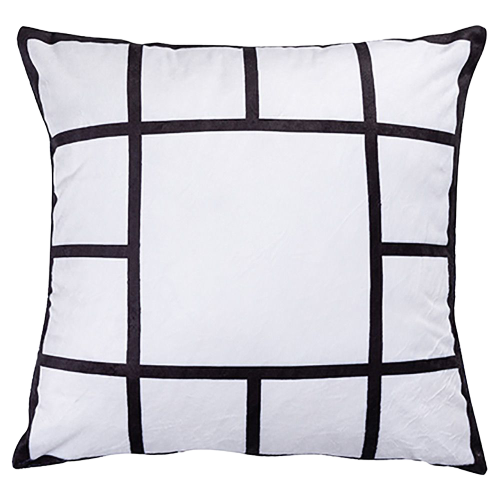 13 Panel Plush Sublimation Pillow Covers