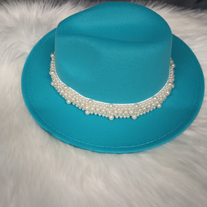 Dzign Services Pearl Fedora Hats