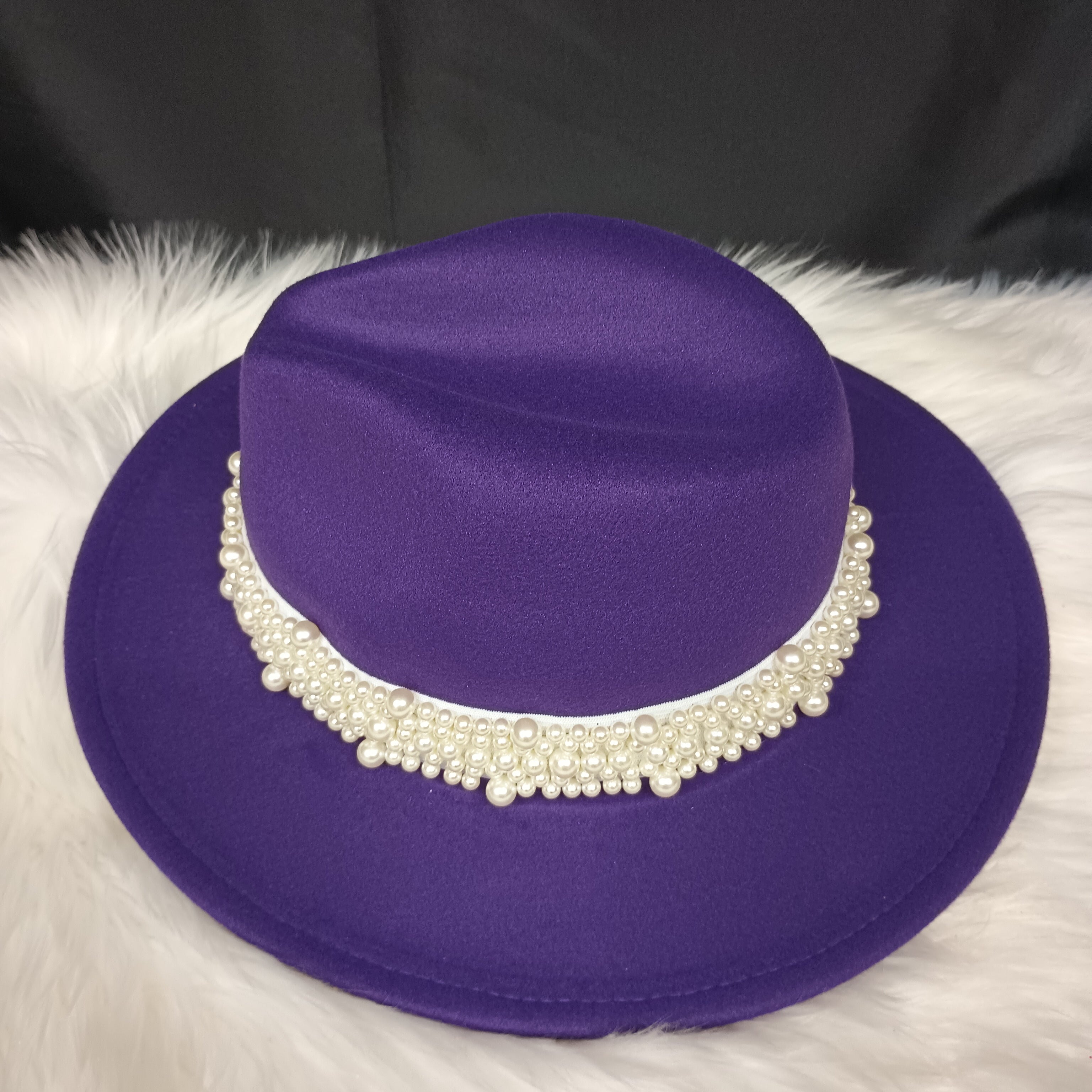 Dzign Services Pearl Fedora Hats