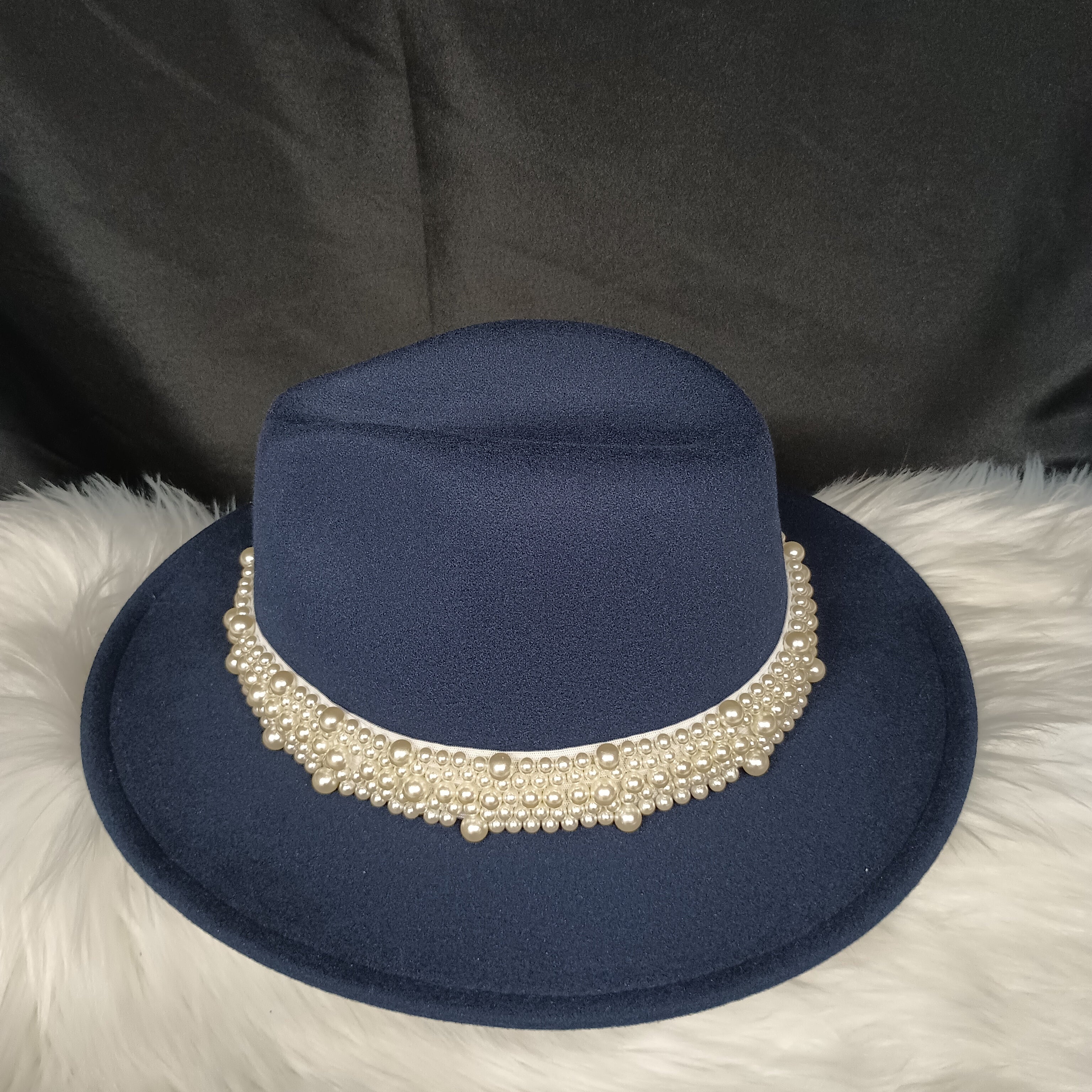 Dzign Services Pearl Fedora Hats
