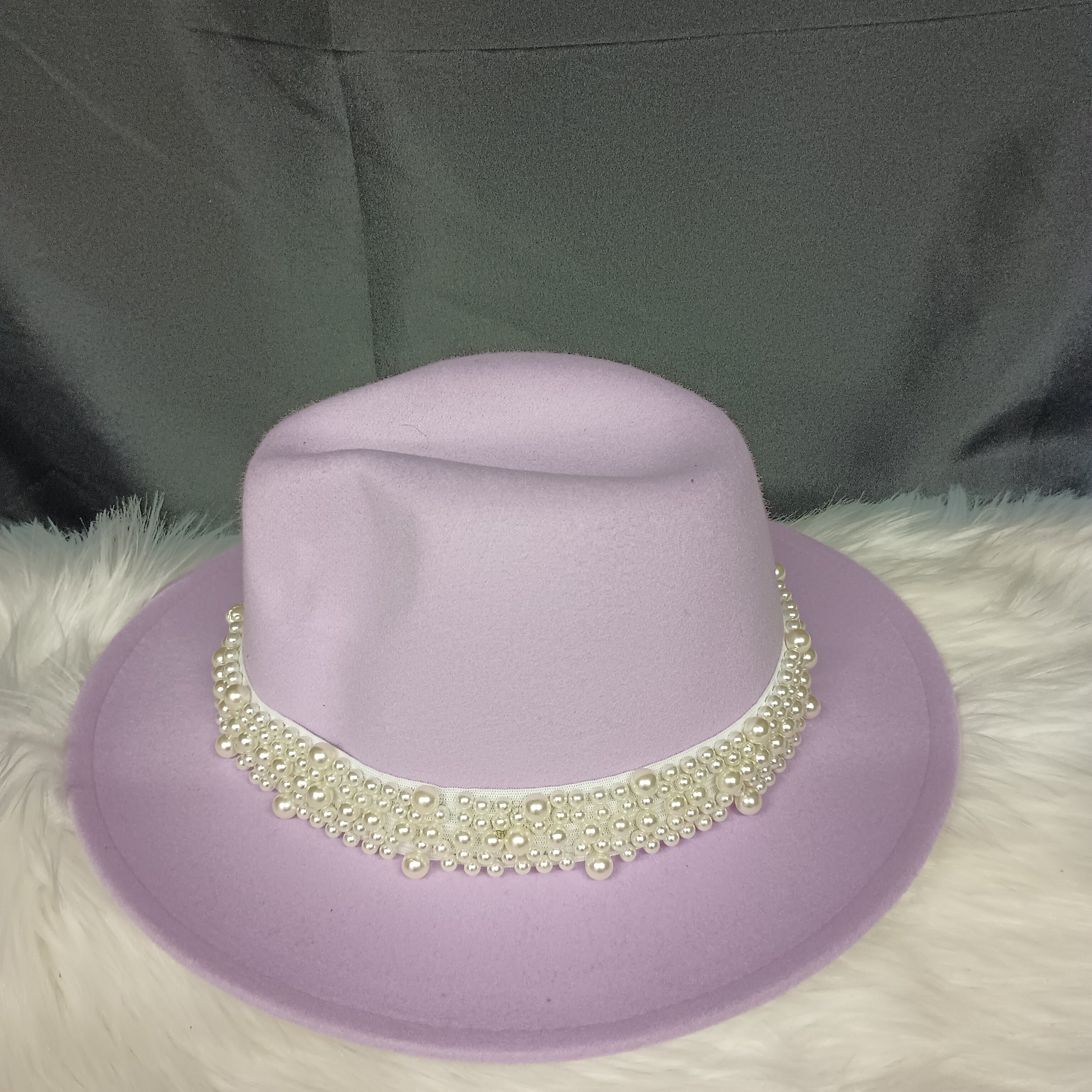 Dzign Services Pearl Fedora Hats