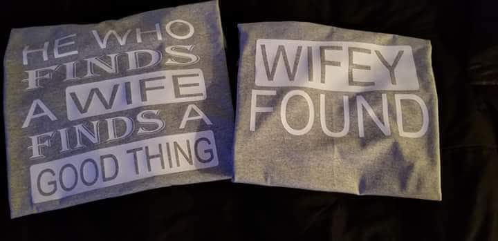 Customize Wife Found Couple Shirts