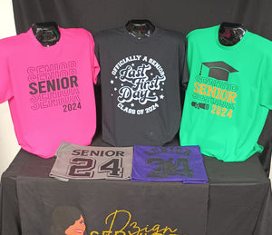 Customize Senior 2024 Shirts