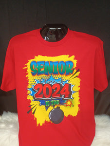 Customize Senior 2024 Is The 💣 Shirt