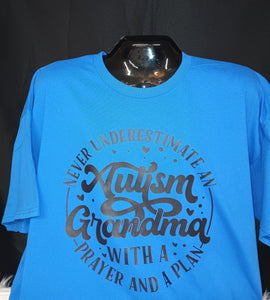 Customize Autism Grandma Shirt
