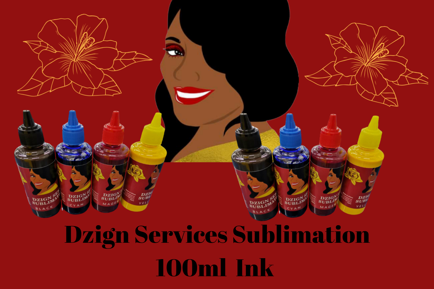 Dzign Services Sublimation Ink Set (Best Seller)