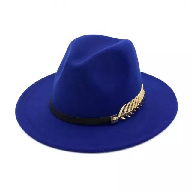 Classy Feather Belt Fedora Hats