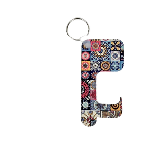 Sublimation Germ Free Door Opener Keychains