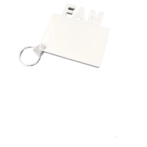 Sublimation FAM Double Sided Keychains