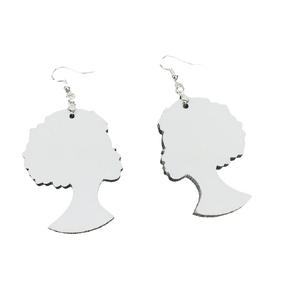 Sublimation Double Sided African Earrings