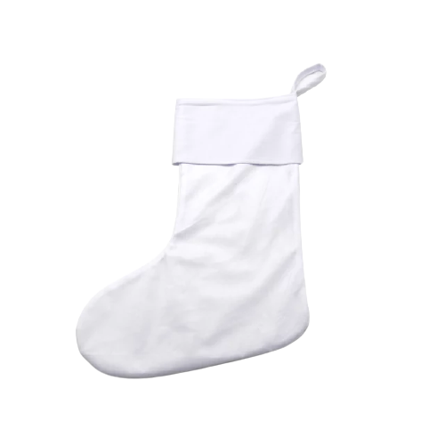 Sublimation White Christmas Stockings