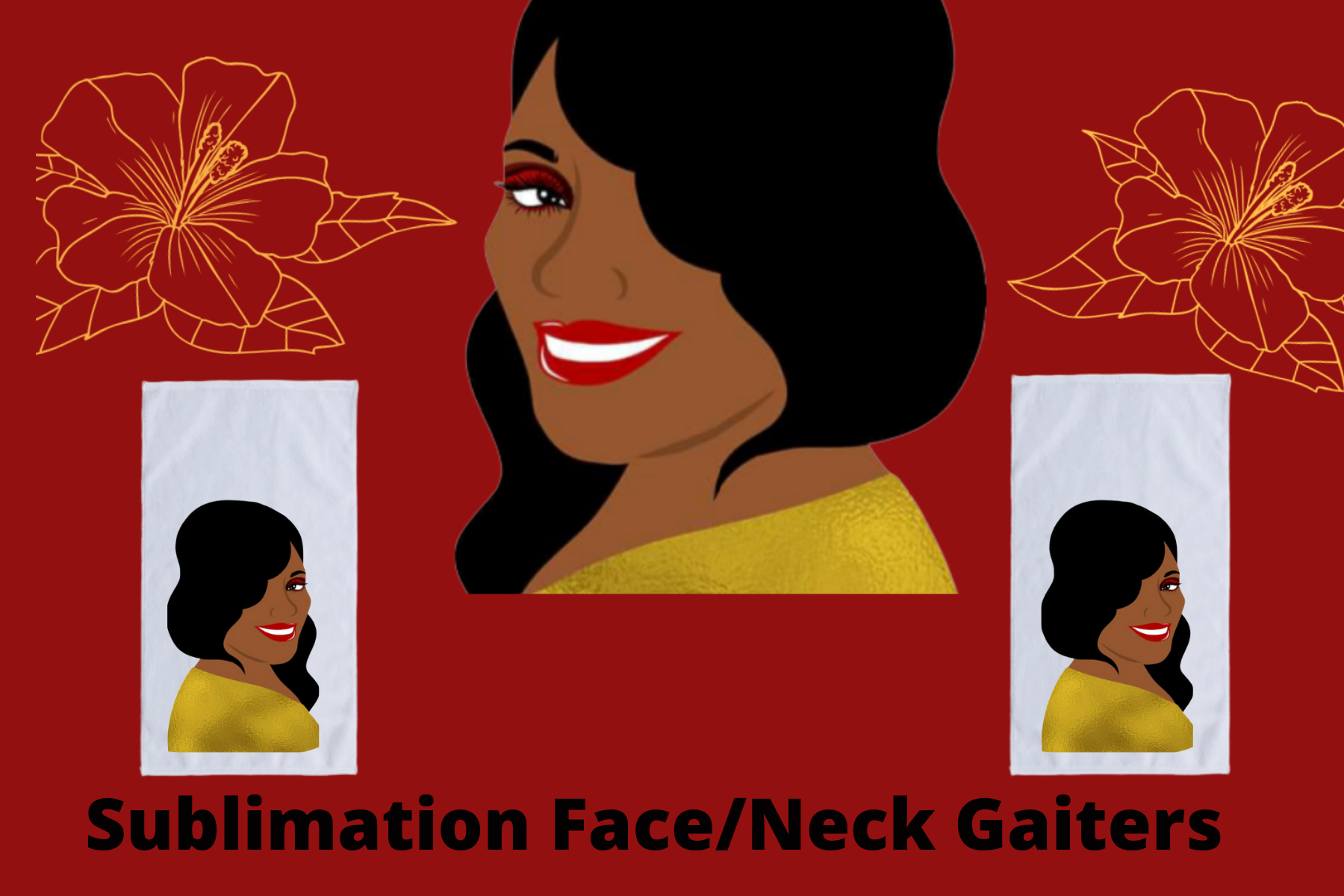 Sublimation Face/Neck Gaiters