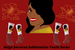 Sublimation Youth  Socks