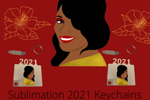 Sublimation 2021 Keychains