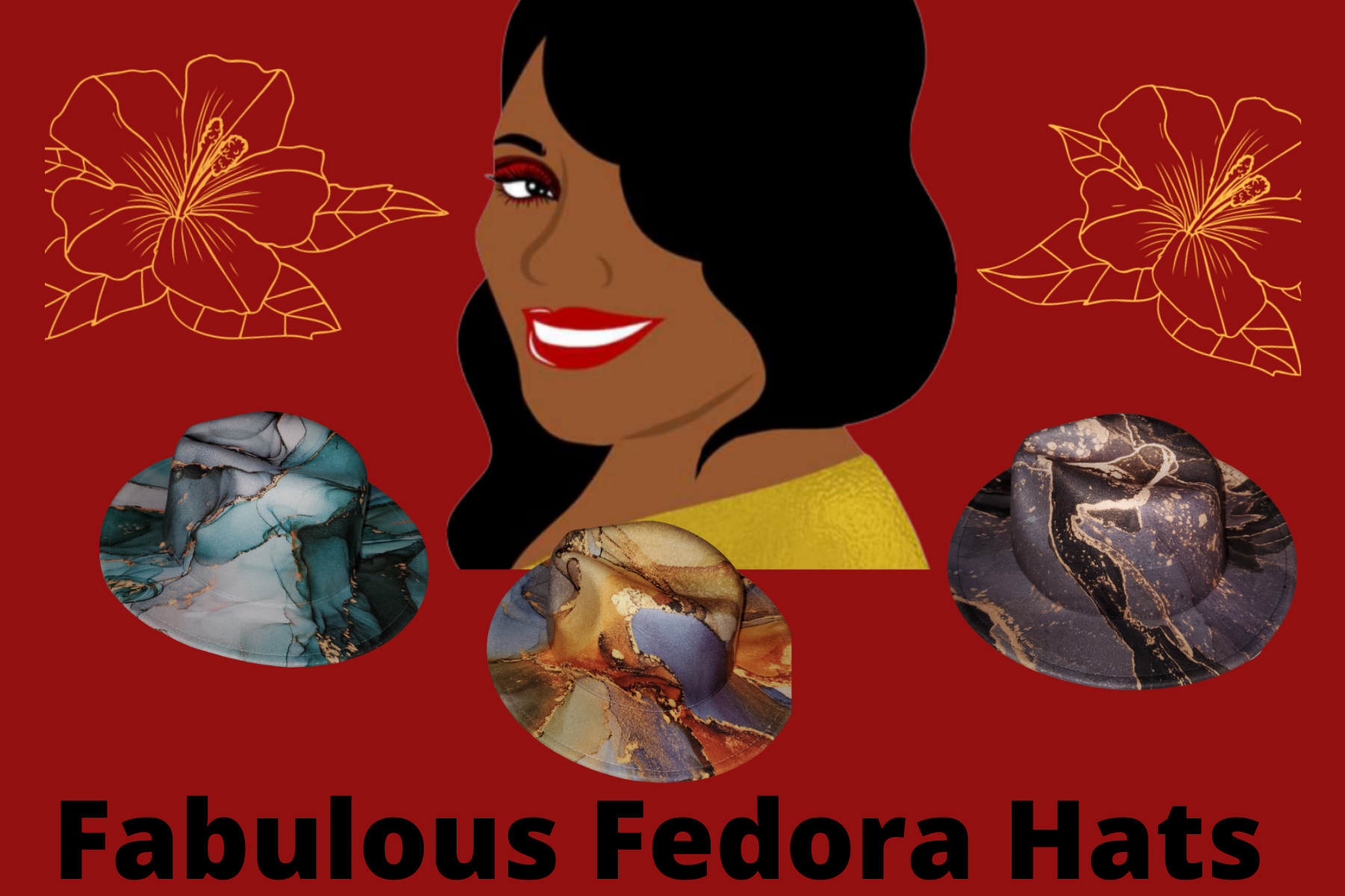 Dzign Services Fabulous Fedora Hats