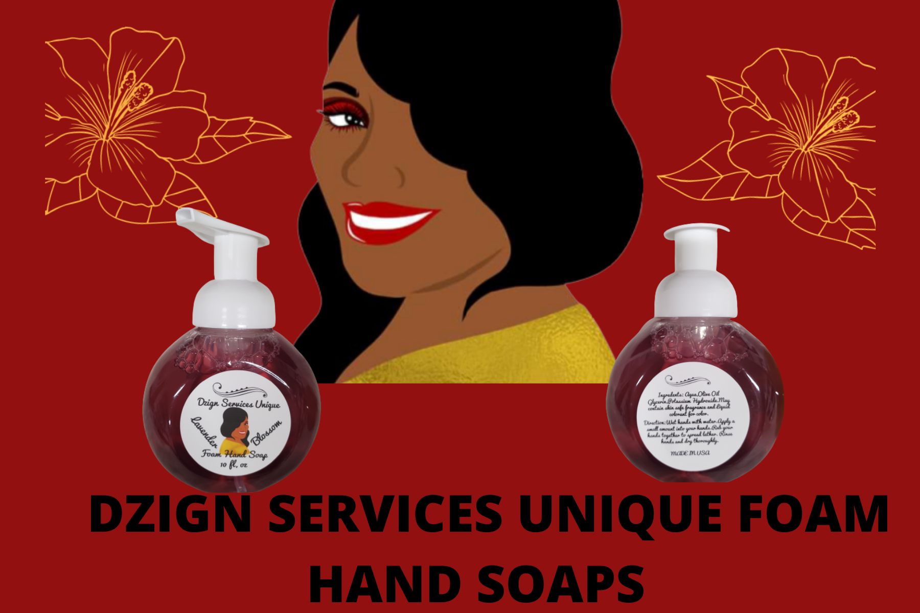 Dzign Services Unique Foam Hand Soaps