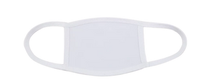 Kids Sublimation Black Trimming Face Covers