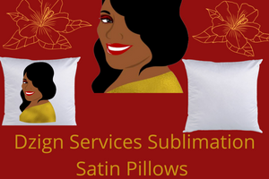 Sublimation Square Satin Pillow Covers (Top Seller)