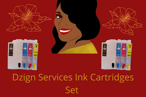 Ink Refillable Cartridges Set (Top Seller)