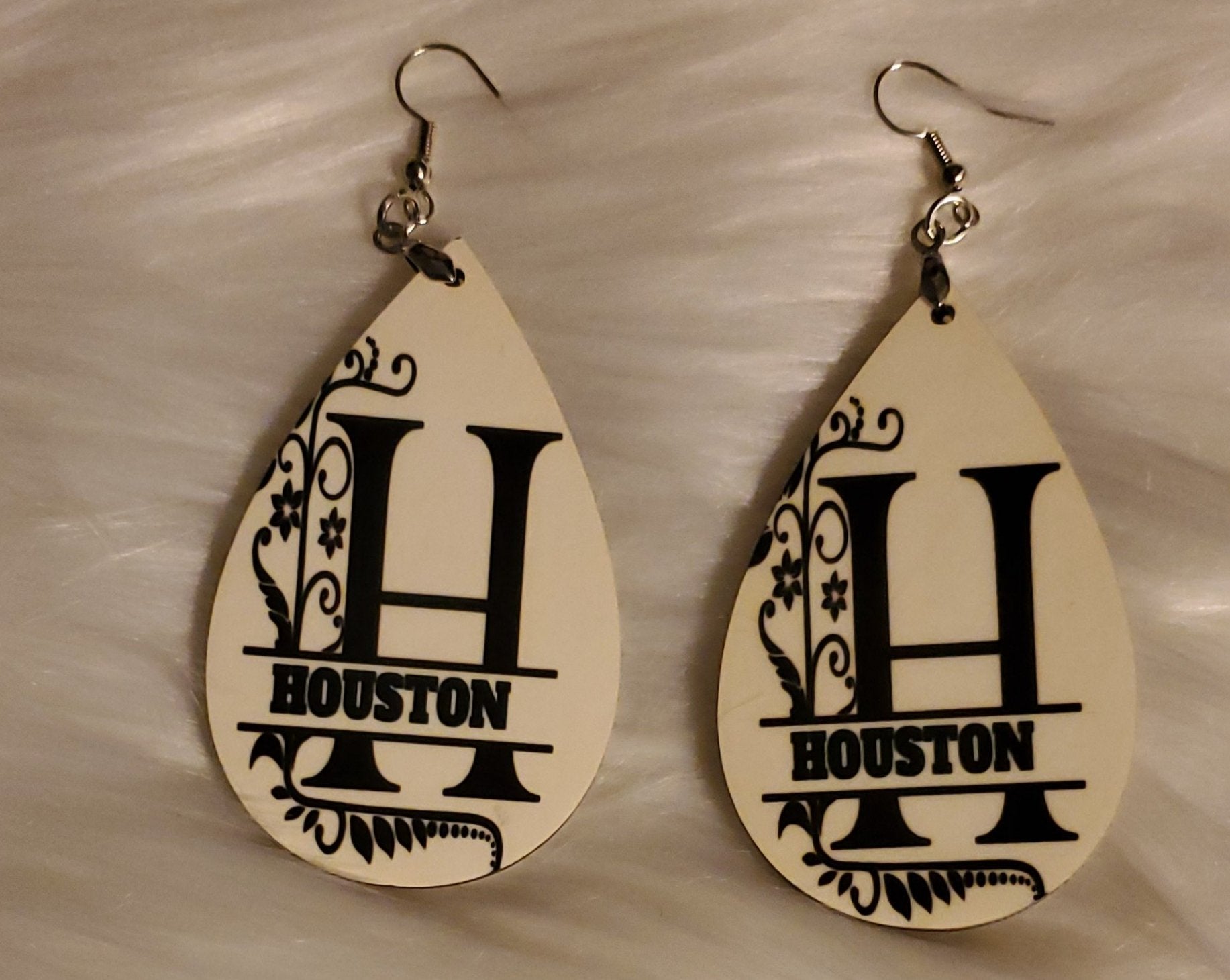 Sublimation Double Side Big Tear Drop Earrings