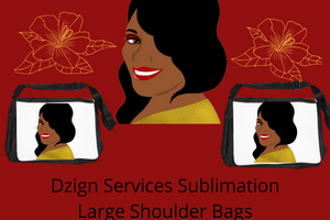 Large Shoulder Sublimation Bags