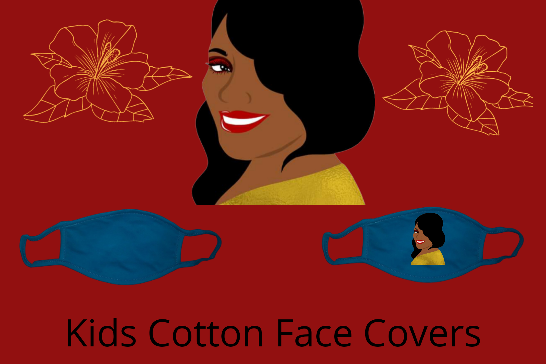 Kids Cotton Face Covers