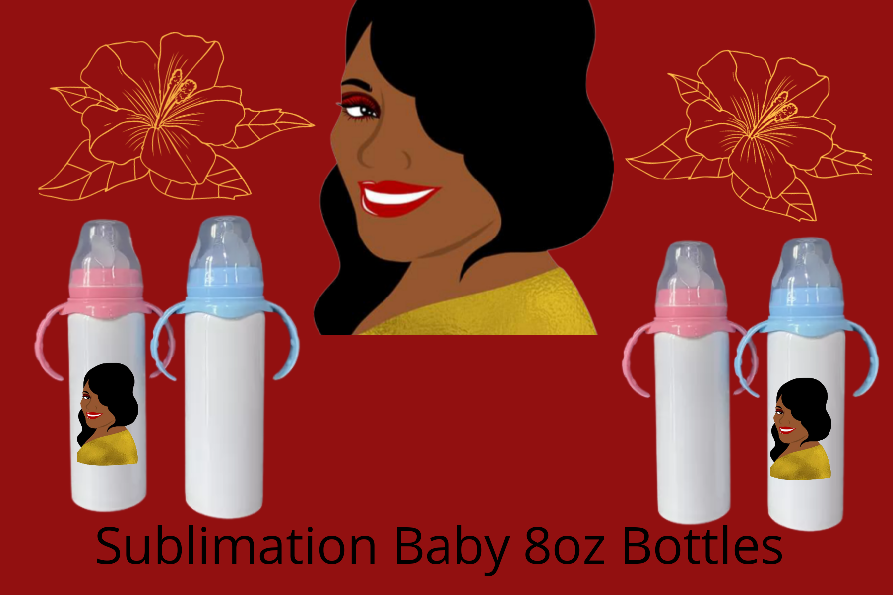 Sublimation Baby Bottles (Top Seller) – Dzign Services By Team Houston