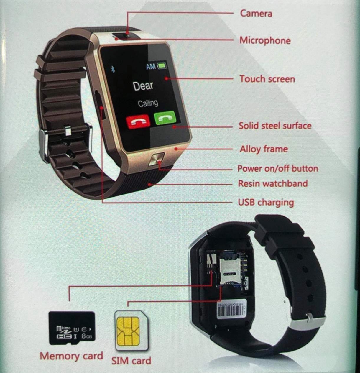 Dzign Services Unisex Smart Watches