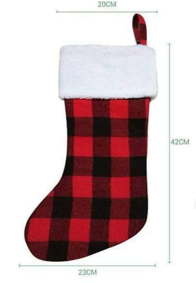 Christmas Plaid Stockings
