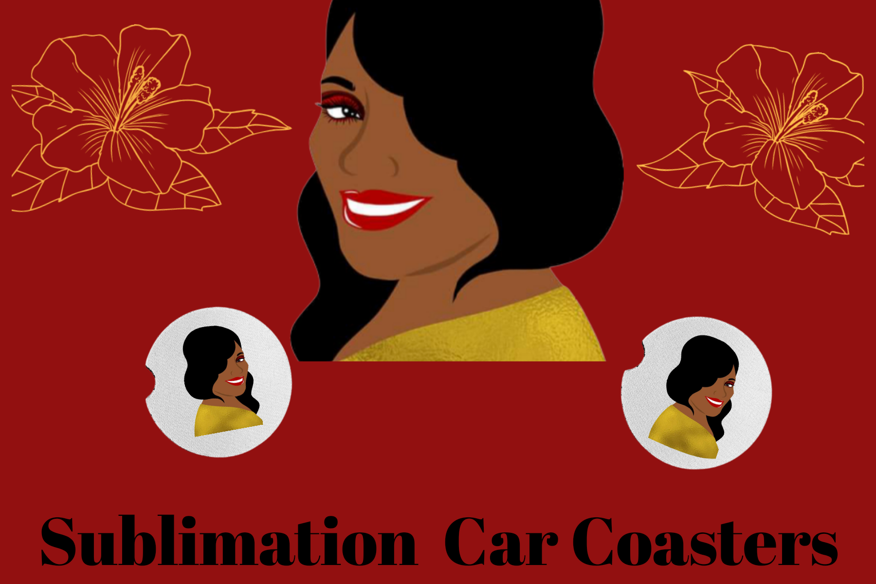 Sublimation Car Coasters