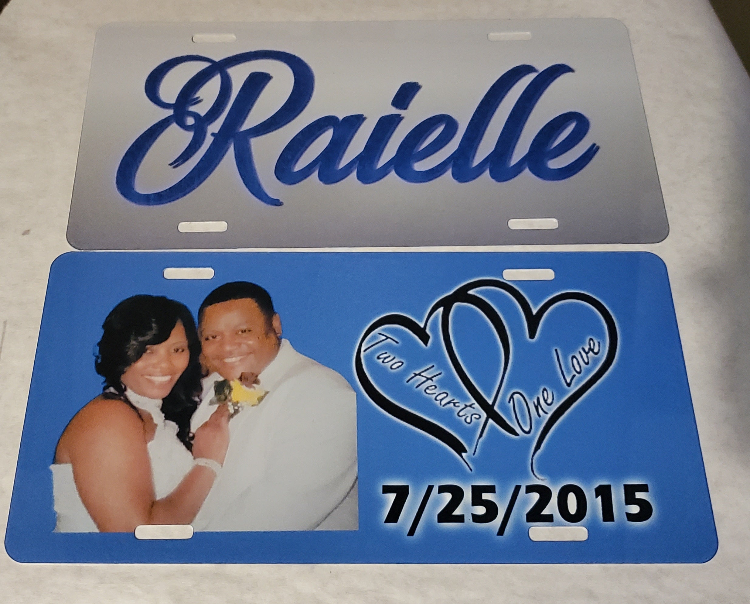 Customize License Plates