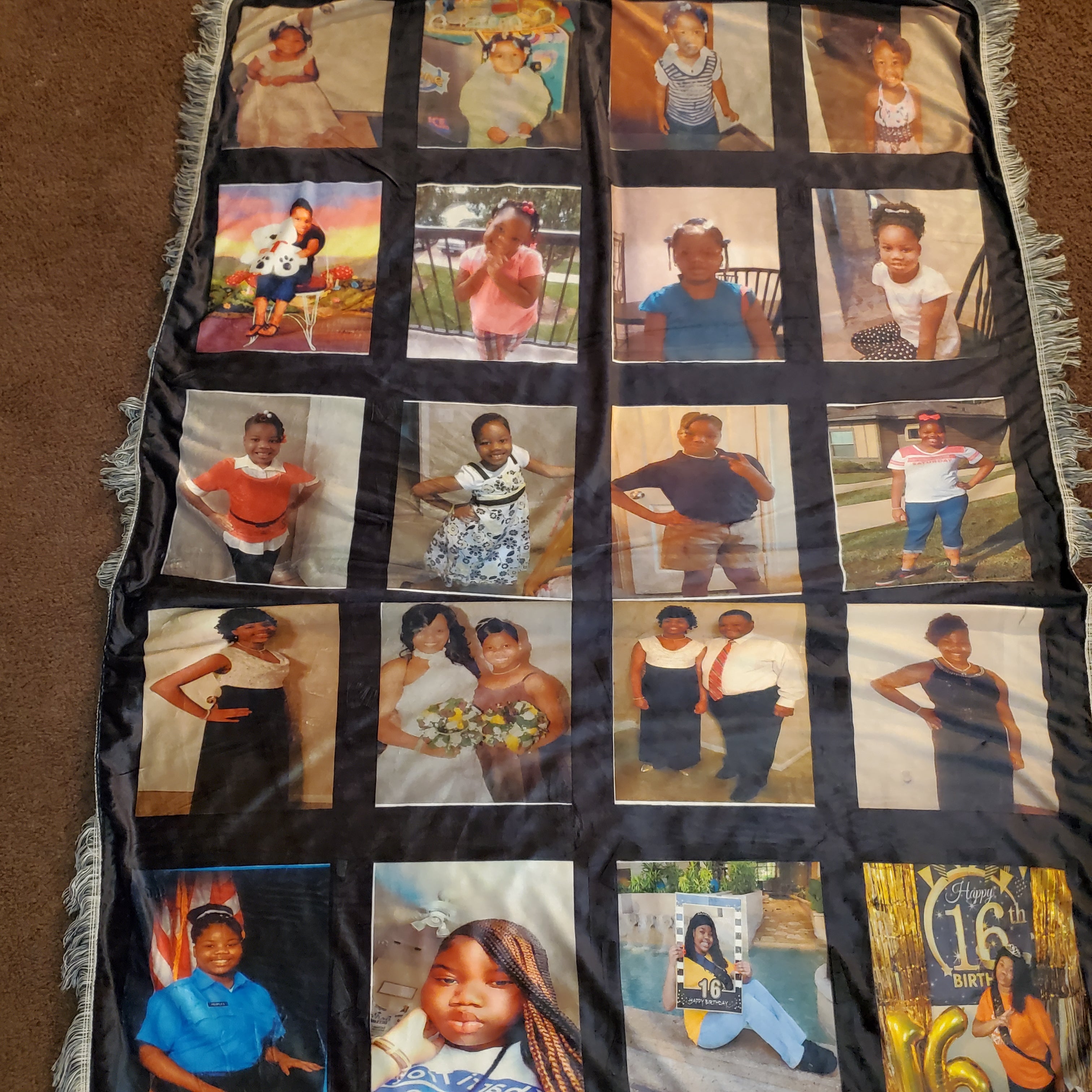 20 Panel Sublimation  Plush Blankets
