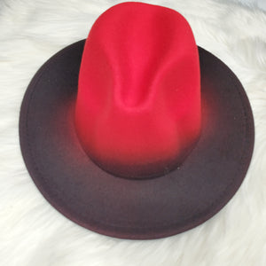 Unique Two -Tone Unisex Fedora Hats
