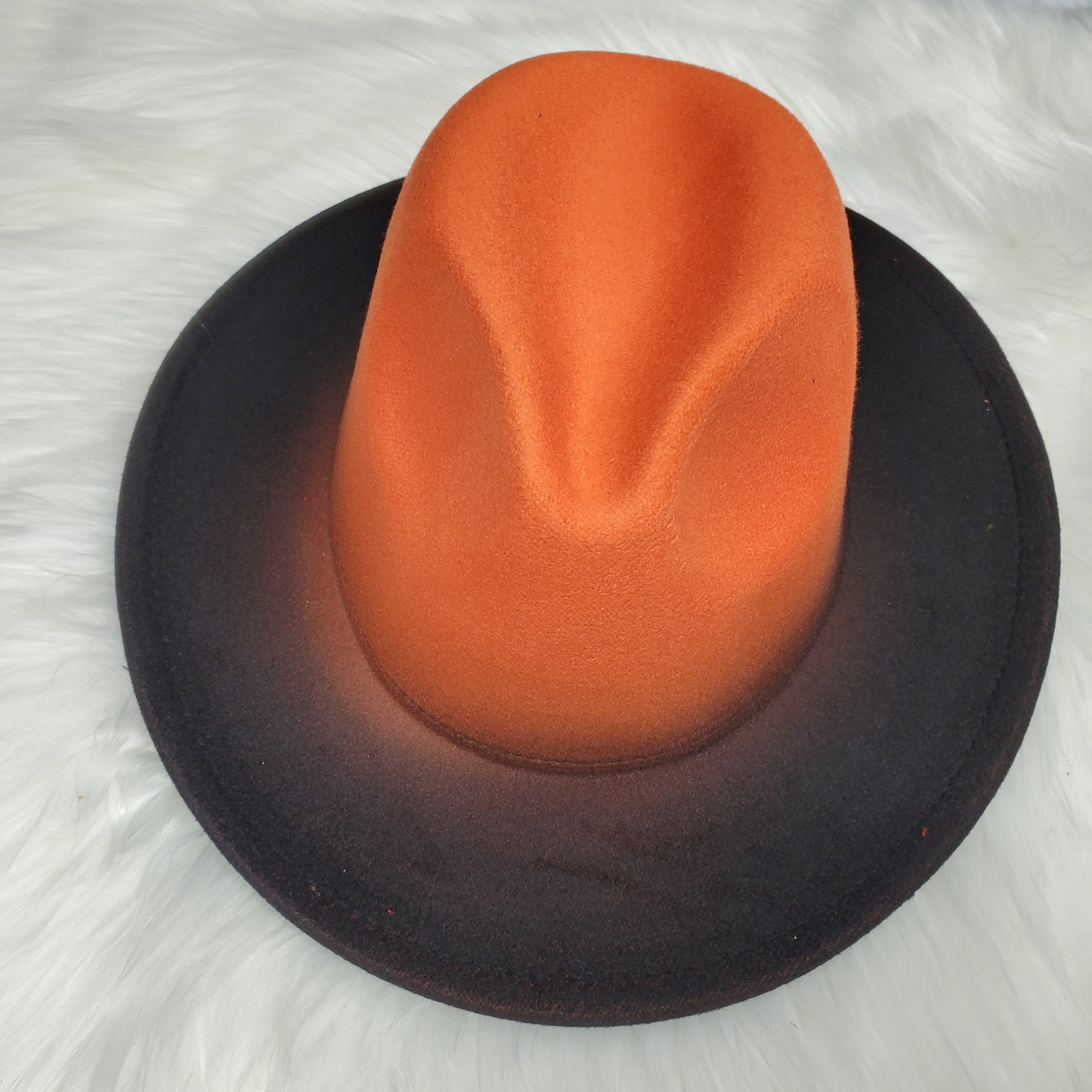 Unique Two -Tone Unisex Fedora Hats