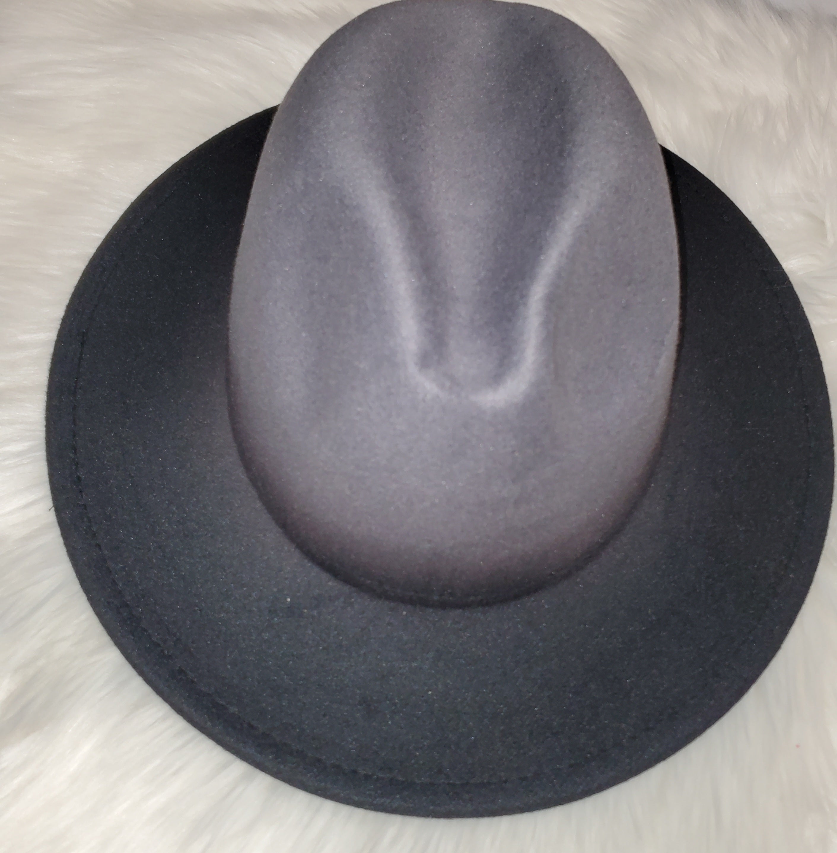 Unique Two -Tone Unisex Fedora Hats