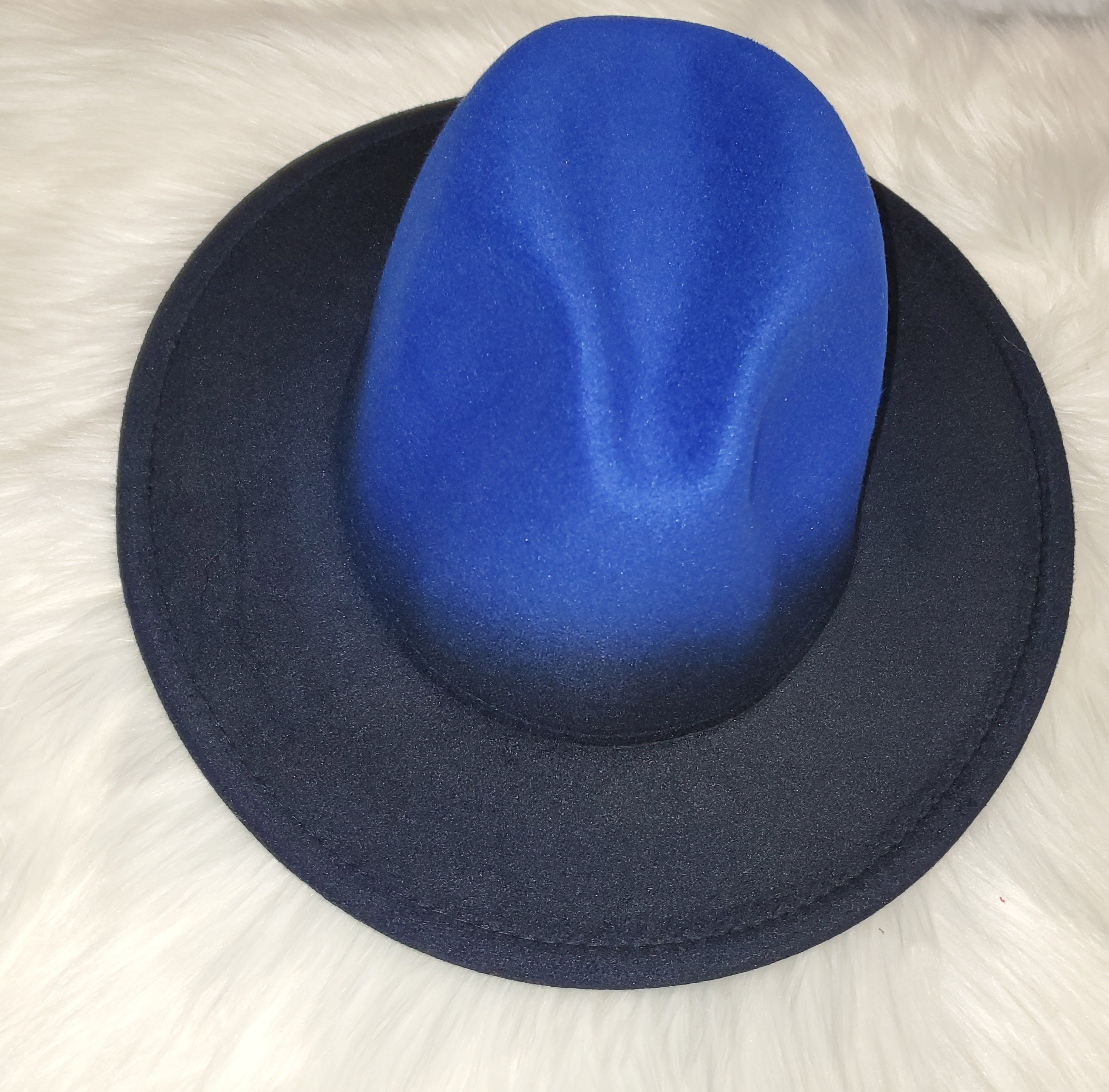 Unique Two -Tone Unisex Fedora Hats
