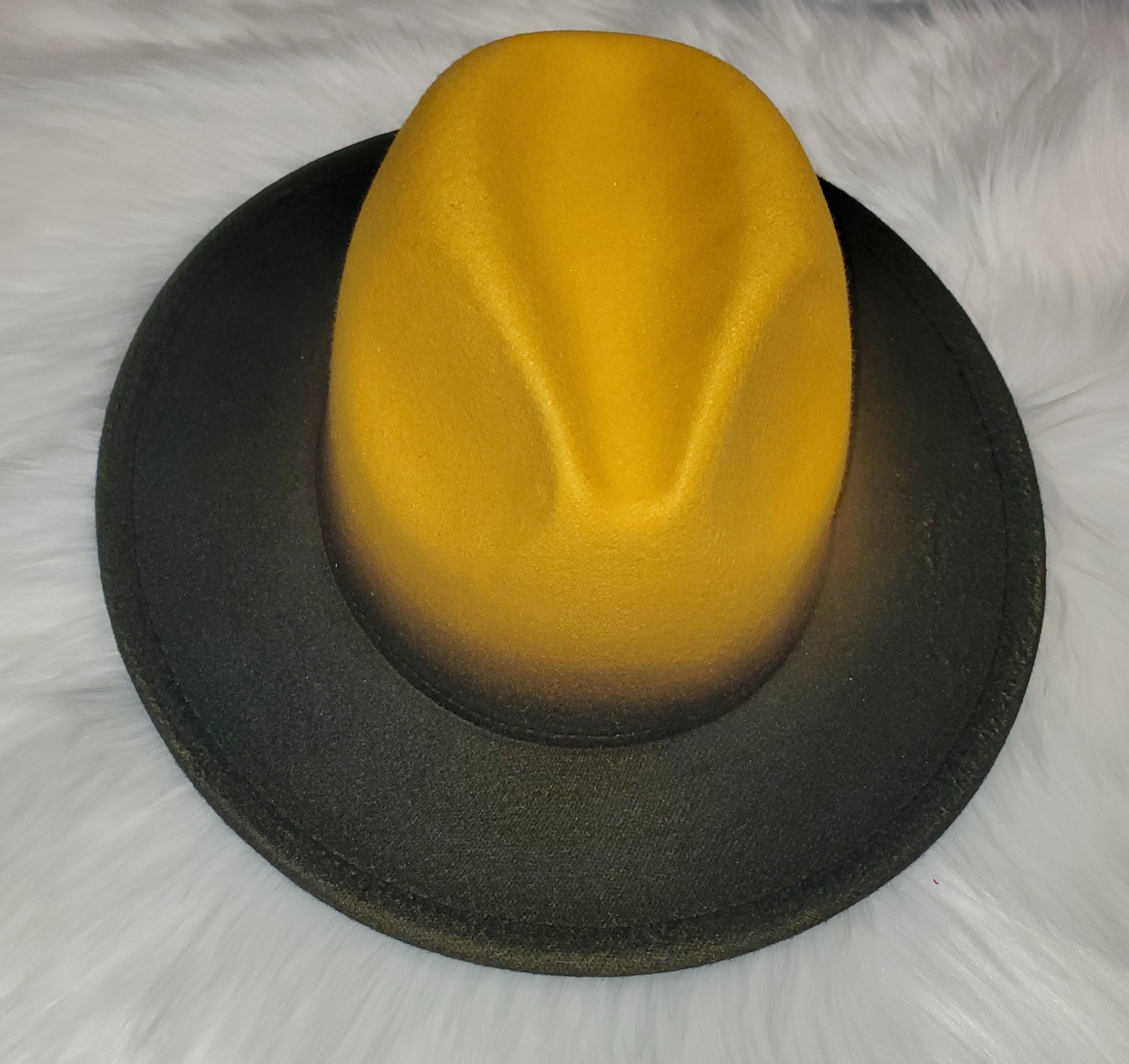 Unique Two -Tone Unisex Fedora Hats