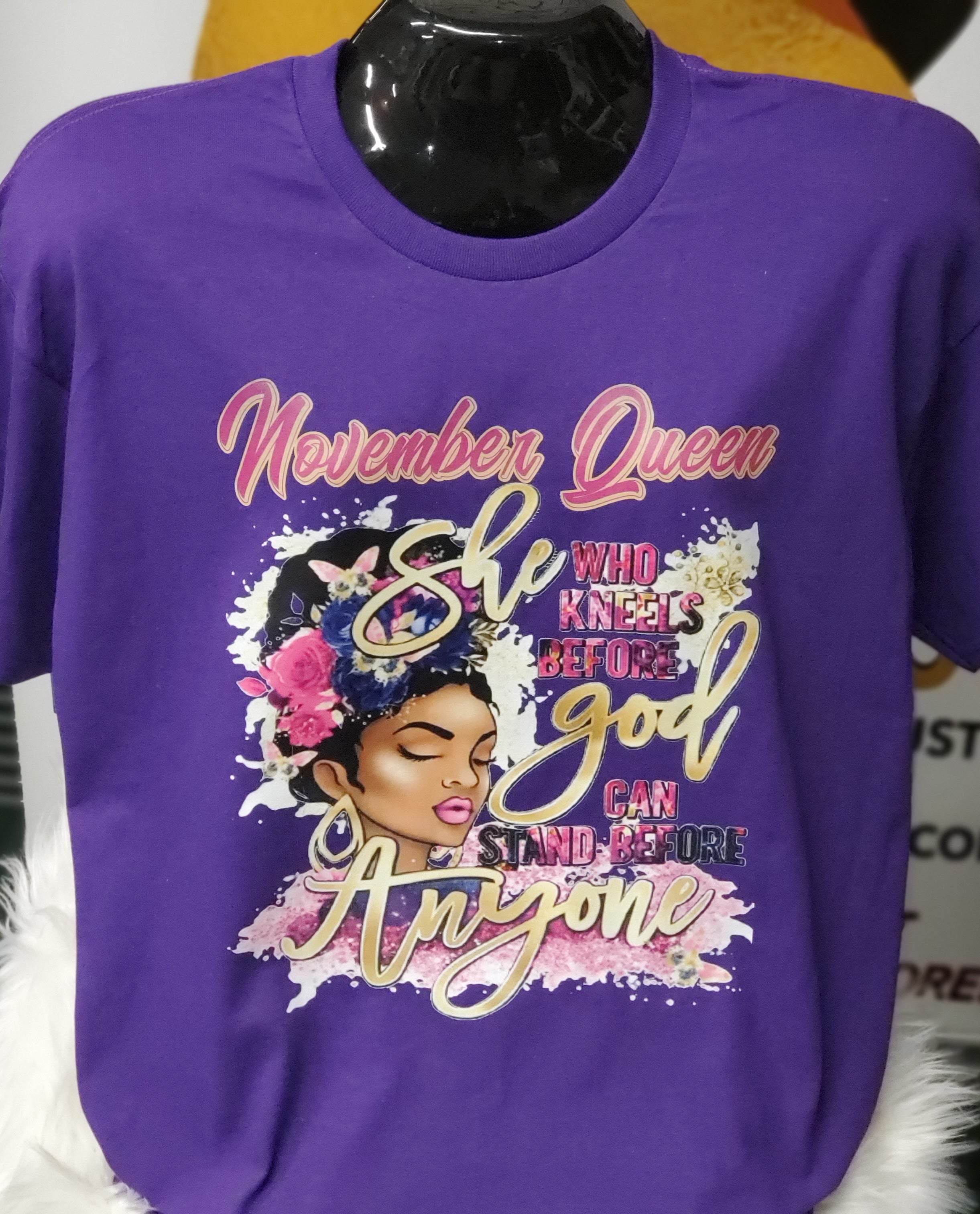 Customize November Queen Shirt