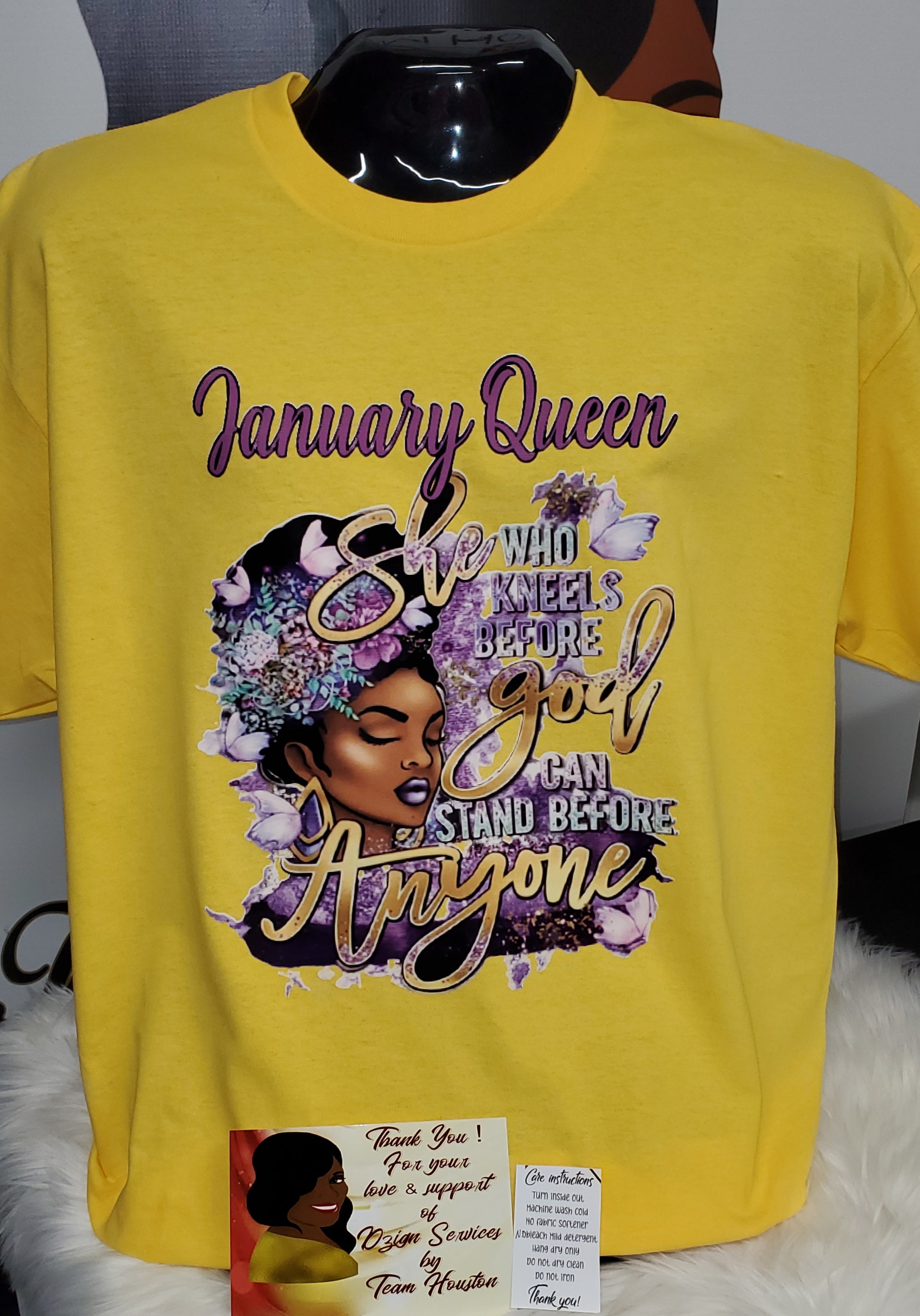 Customize January Queen Shirt