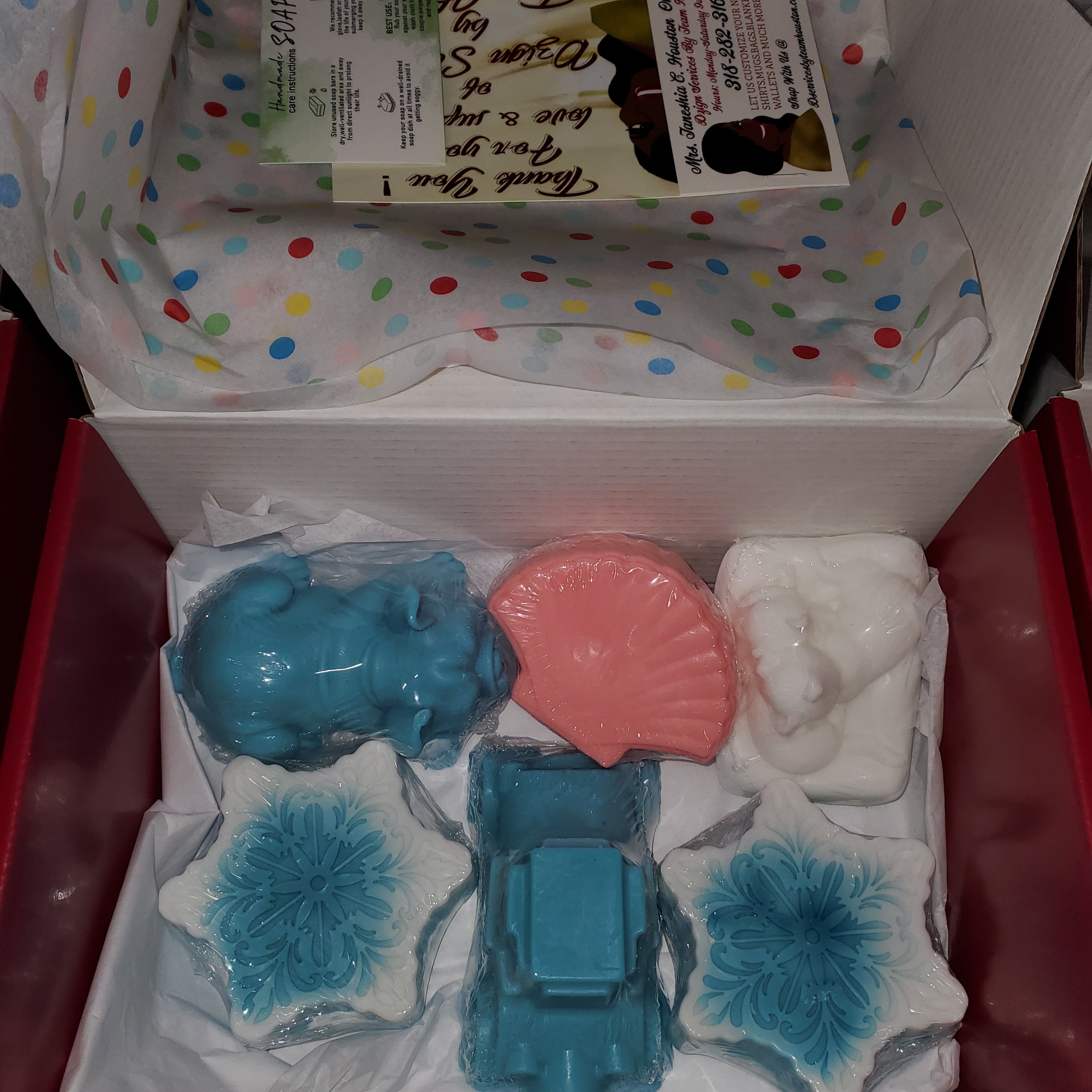 Dzign Services Decorative Soap Bundles (Unscented)