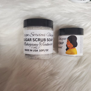 Dzign Services Unique Sugar Scrub Soaps