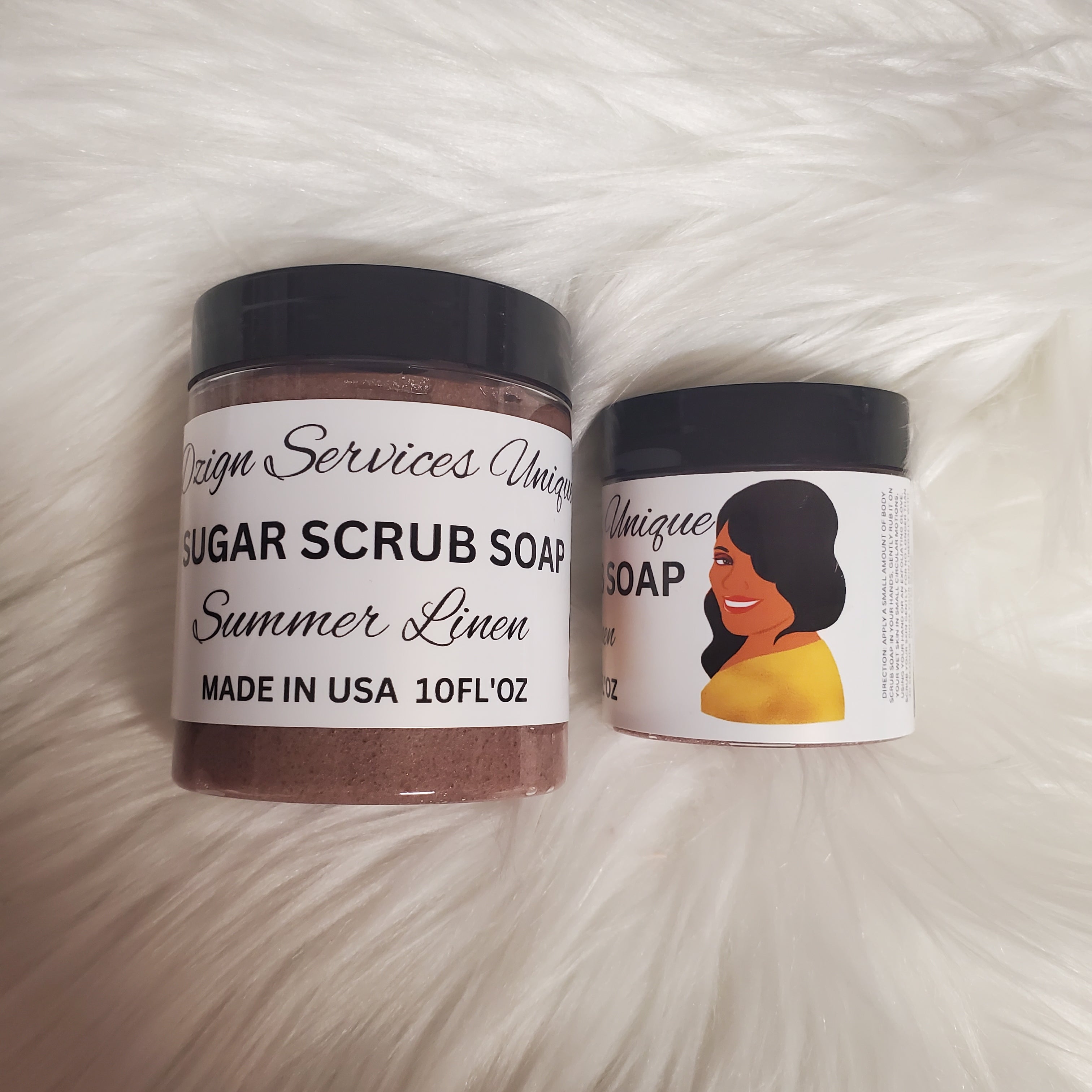 Dzign Services Unique Sugar Scrub Soaps
