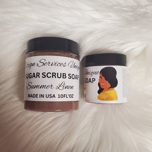 Dzign Services Unique Sugar Scrub Soaps