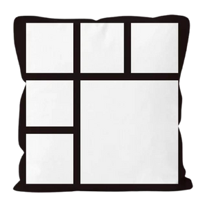 6 Panel Plush Sublimation Pillow Covers