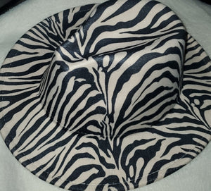 Dzign Services Jazzy Zebra Fedora Hats