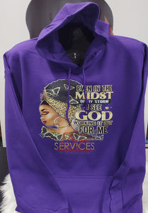 Customize God Working It Out For Me Hoodie
