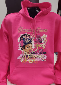 Customize November Queen Hoodie