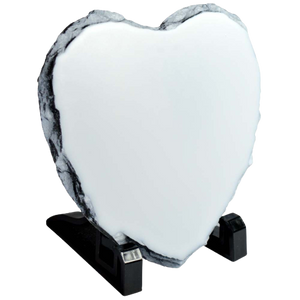 Heart Sublimation Rock Slates