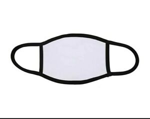 Adult Large Sublimation  Face Covers